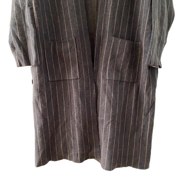 Kerisma Women’s Brown Angora Wool Blend Cardigan Sweater Button M5166 Size M / L - Picture 3 of 10